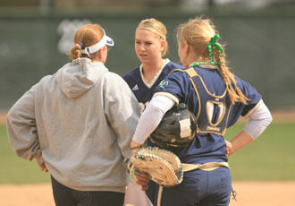Irish head coach Deanna Gumpf and her staff are preparing for Notre Dame's two-day fall clinic held Sept. 15-16.