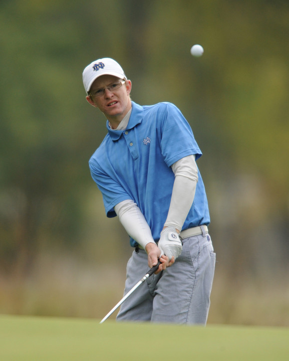 Paul McNamara used a second-round 68 (-4) to pace the Irish and currently sits in a tie for third individually.