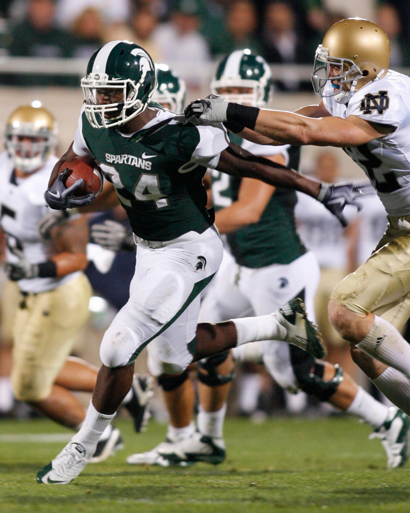 Irish Fall In Overtime at Michigan State, 34-31 (AP)