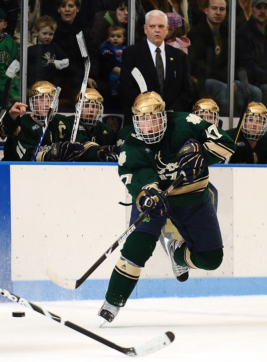 Junior right wing Billy Maday had a goal and an assist in the 5-2 loss at Miami.