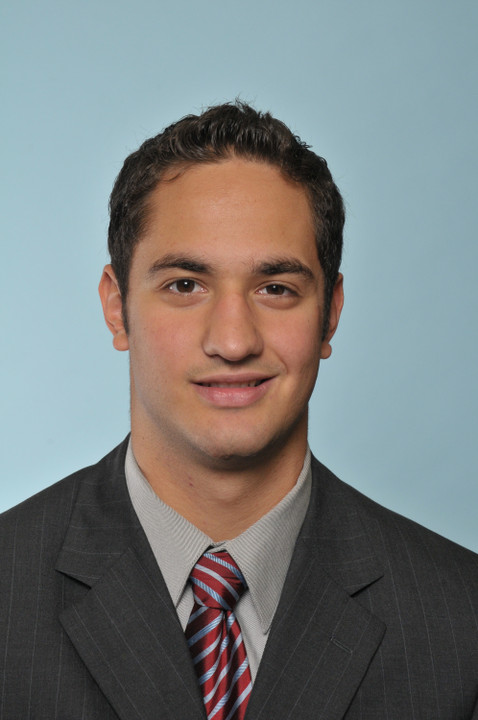 Notre Dame undergraduate student assistant coach Eric Ringel.