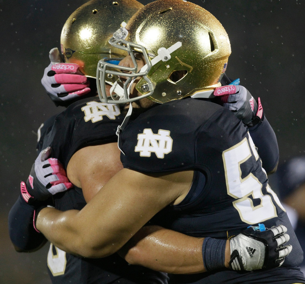 Defense, #7 Irish Stop #17 Stanford, 20-13 in OT (AP)