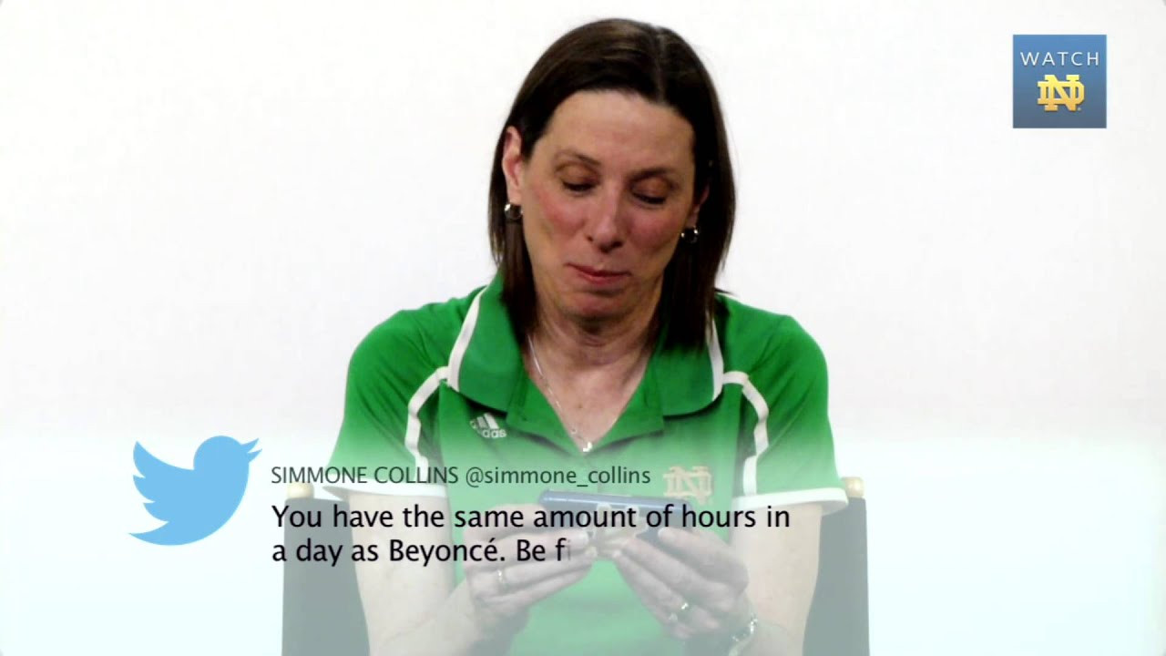 Irish Coaches Read Student-Athlete Tweets