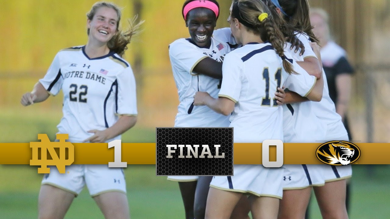 Top Moments: Notre Dame Women's Soccer vs. Missouri