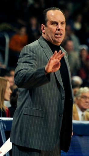 Head coach Mike Brey will lead his Fighting Irish squad against their third straight top-10 foe.