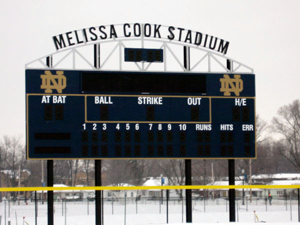 Melissa Cook Stadium Construction (Feb. 2008)