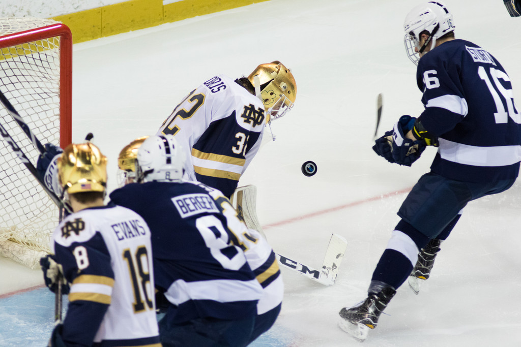 No. 1 Notre Dame Hockey vs. Penn State, Big Ten Tournament Semifinal