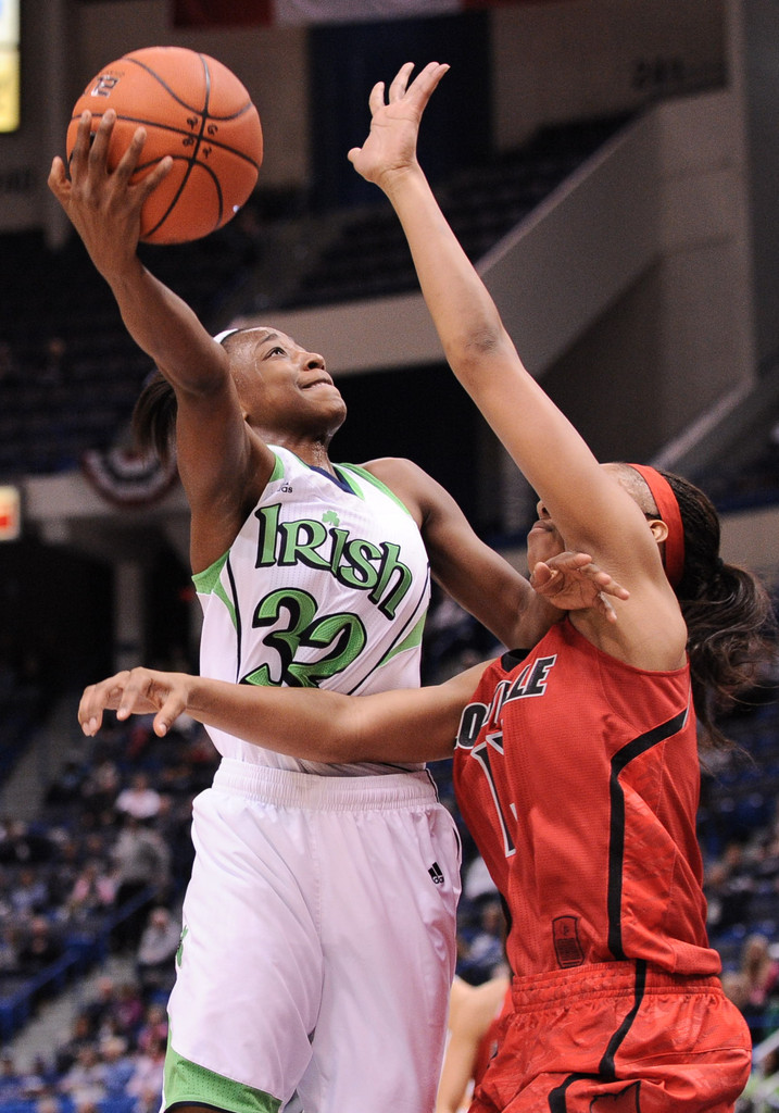 #2 Irish Cruise Past #16 Louisville, 83-59 In BIG EAST Semi (AP)