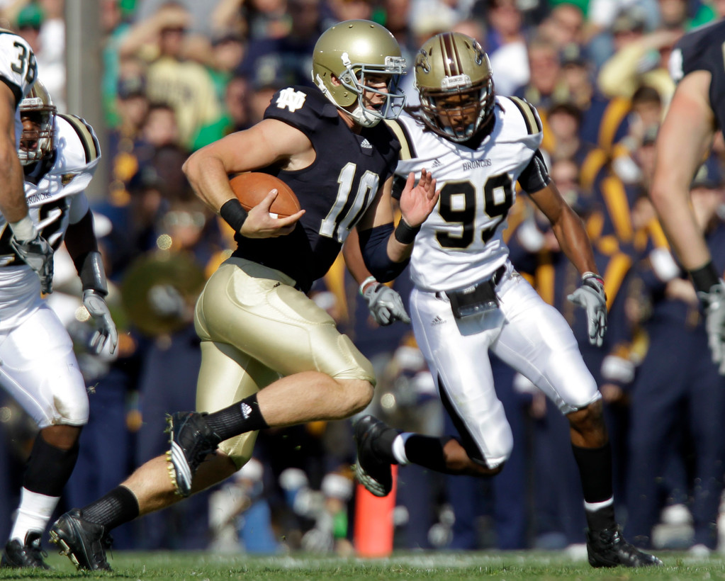 Irish Fly By Western Michigan, 44-20 (AP)
