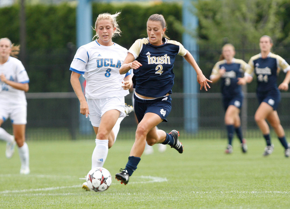 Senior midfielder/tri-captain Mandy Laddish has started all 77 matches she has played in her Notre Dame career, as the #13/9 Fighting Irish host Duke on Senior Day at 1 p.m. (ET) Sunday at Alumni Stadium.
