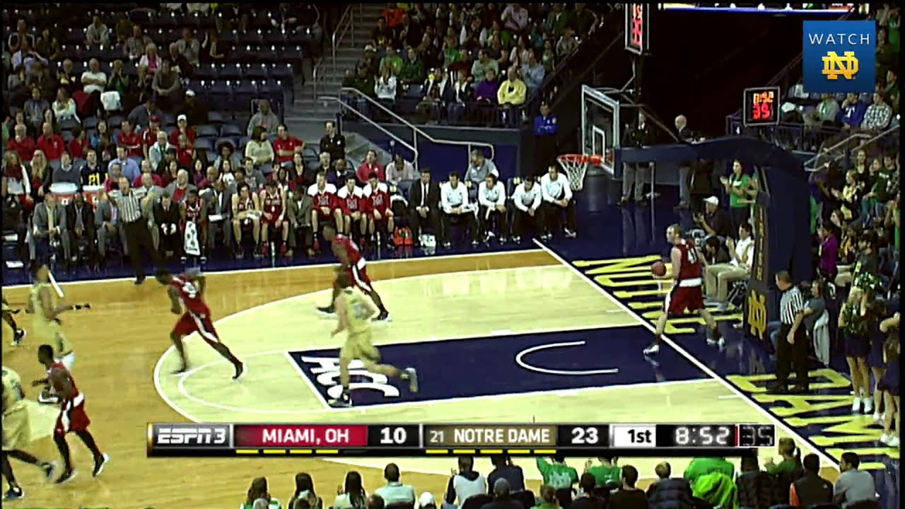 Irish 74, Redhawks 62 - Notre Dame Men's Basketball