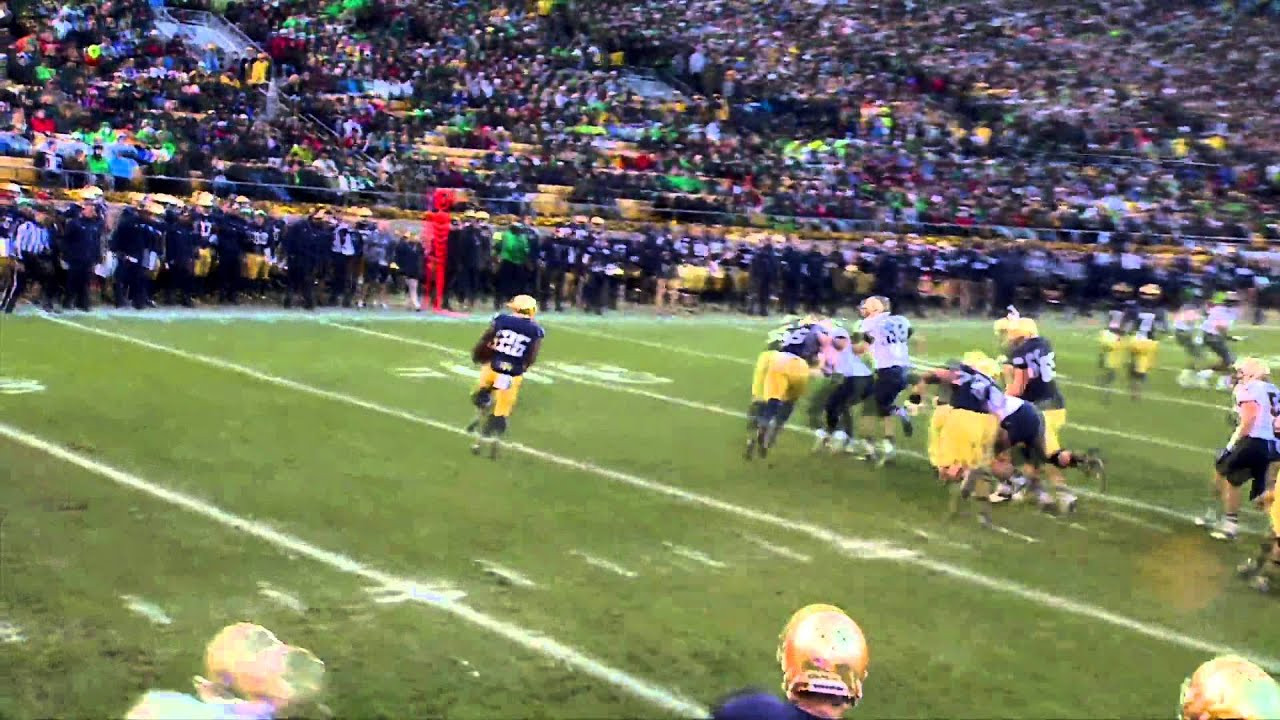 Turning Points - Folston Leads Running Game Vs. Navy
