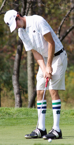 Chris Walker earned a pair of points on the day for the Irish, winning 6&amp;5 in the morning match before earning a 2 up victory in the afternoon.