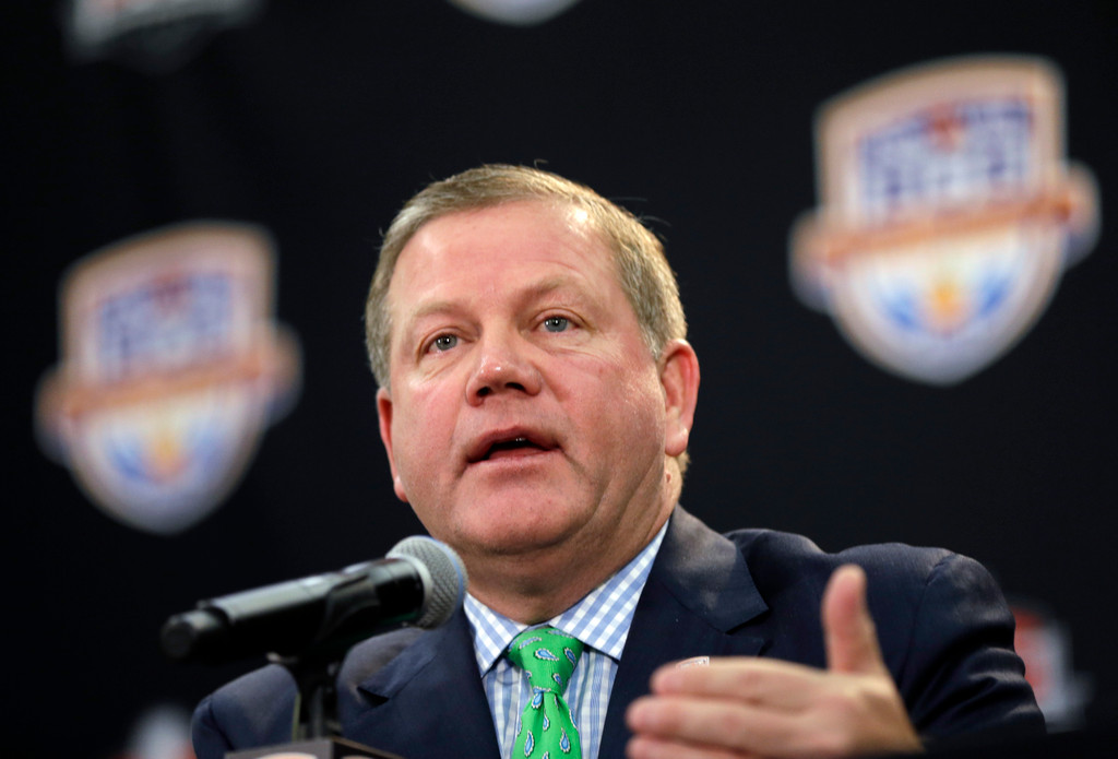 Irish in Miami - Head Coach Press Conferences (AP)