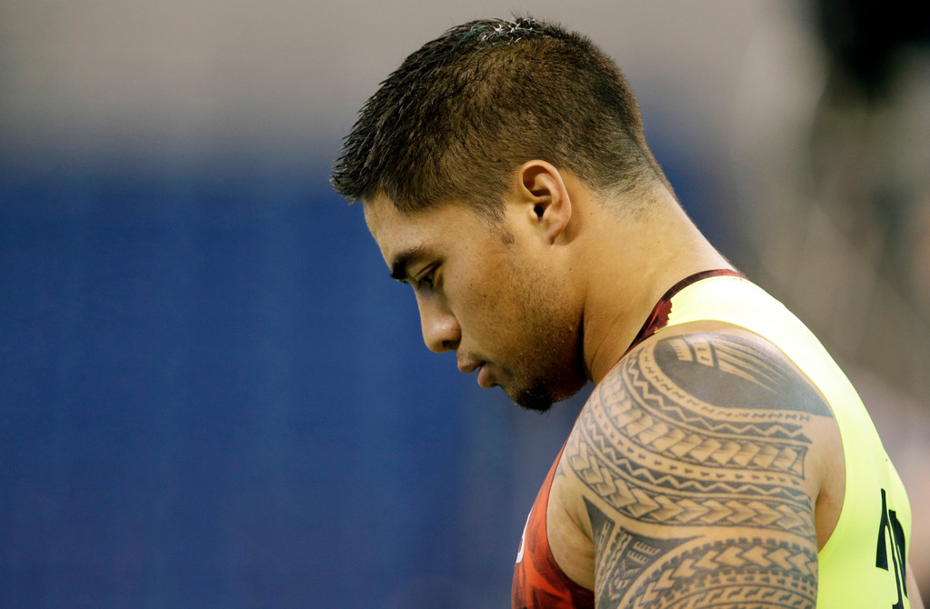 Irish at the NFL Combine (AP)