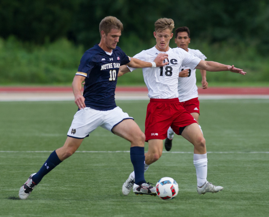 Senior center back Brandon Aubrey