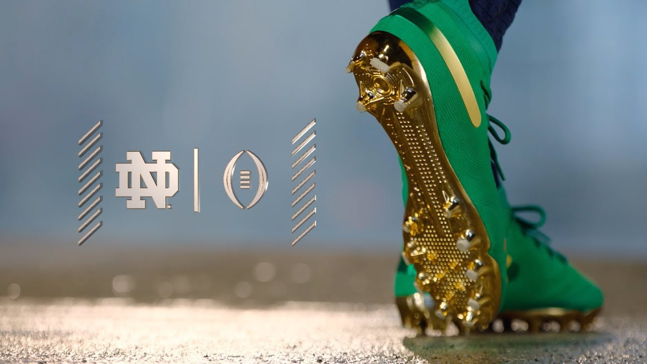 @NDFootball | Cotton Bowl Uniform Reveal 2018