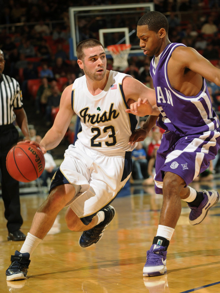 McAlarney Leads Irish Over Furman, 93-61 (AP photos)