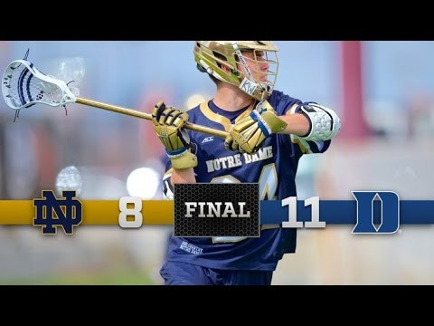 Highlights - Notre Dame Men's Lacrosse vs. Duke