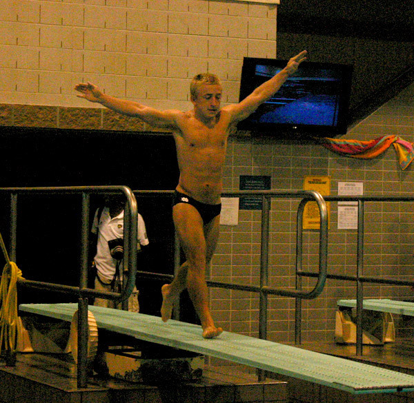 The Irish were aided by the effort of their diving team against the Cardinals on Saturday.
