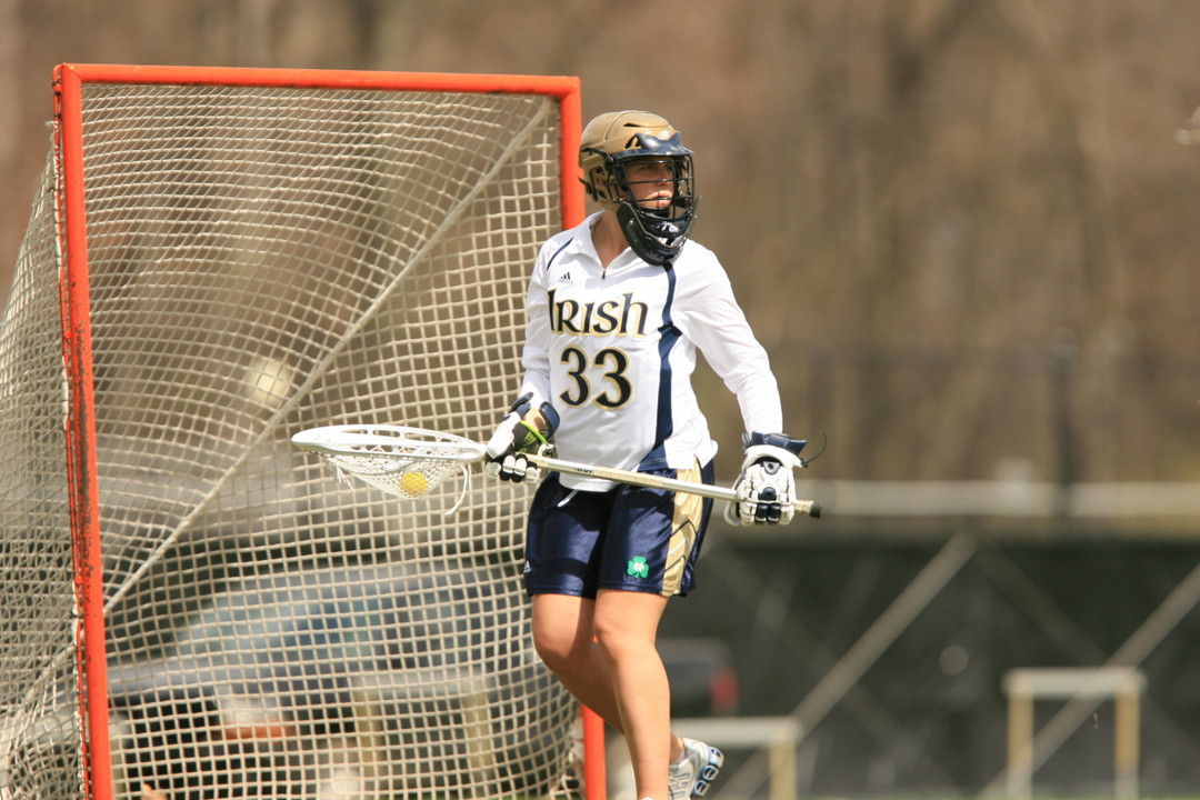 Senior goalkeeper Erin Goodman became Notre Dame's winningest goalkeeper with her victory versus Loyola (Md.).  Goodman now has 32 wins in her career.
