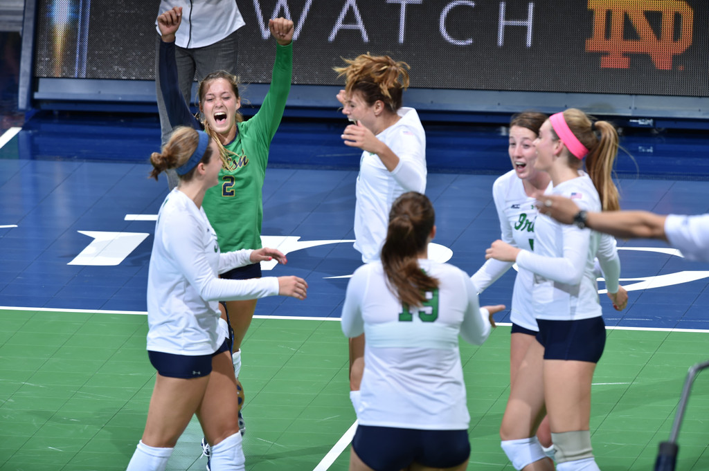 Western Michigan 3, Notre Dame 0 (Sept. 7, 2014)
