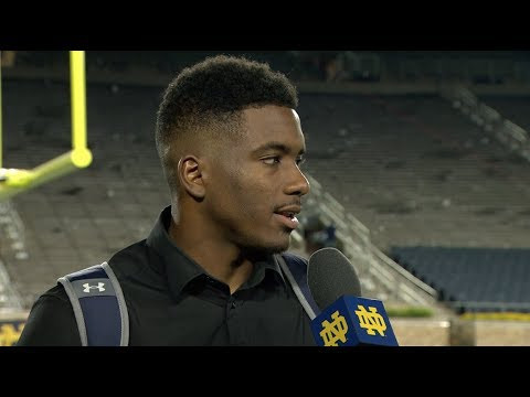 Brandon Wimbush Post-Game Interview -  Miami (OH)