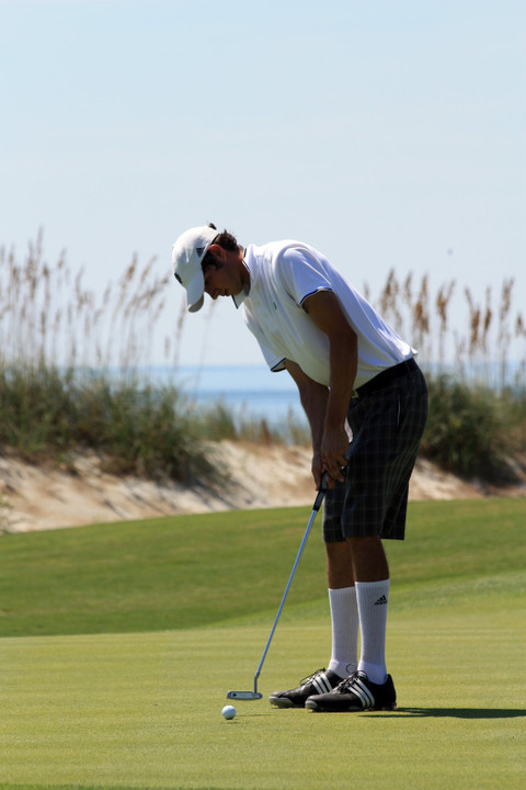 Chris Walker's second round 71 matched the low round of the day for the Irish at the LSU National Invitational.
