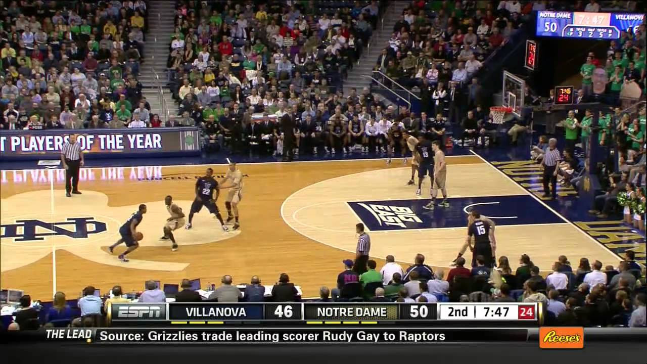 Irish Bench Keys Victory Over Villanova - Notre Dame Men's Basketball