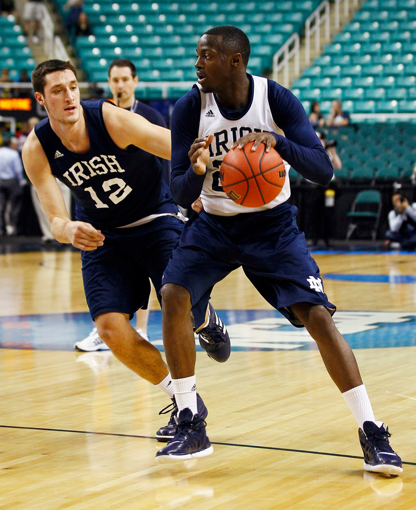 Notre Dame Men's Basketball Practice (3/15/12)