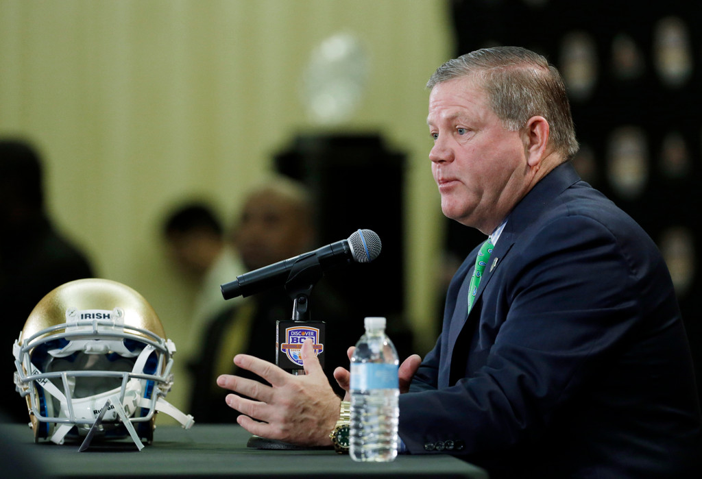Irish in Miami - Head Coach Press Conferences (AP)