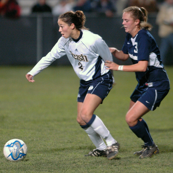 Junior Kerri Hanks pushed her career goal total to 55 in the 4-0 win over DePaul while posting her fifth career hat trick, just one shy of Jenny Heft's Notre Dame record.