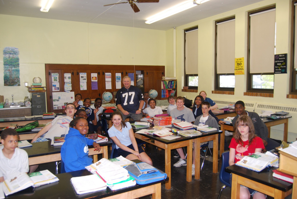 Mike McCoy Speaks at Local School