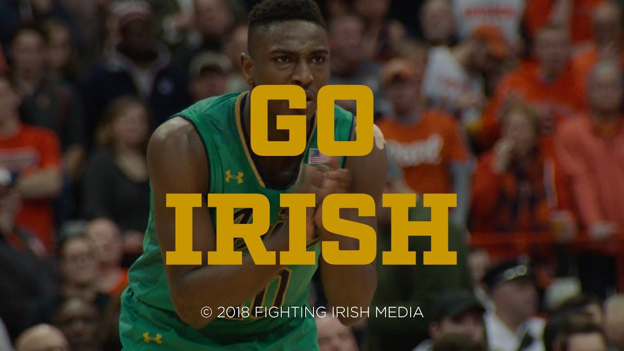 @NDMBB | Go Irish, Beat Tar Heels 2018