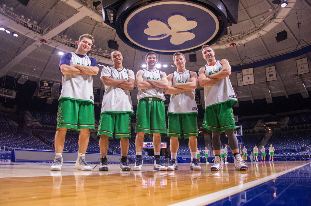 ND Women's Basketball Practice Players