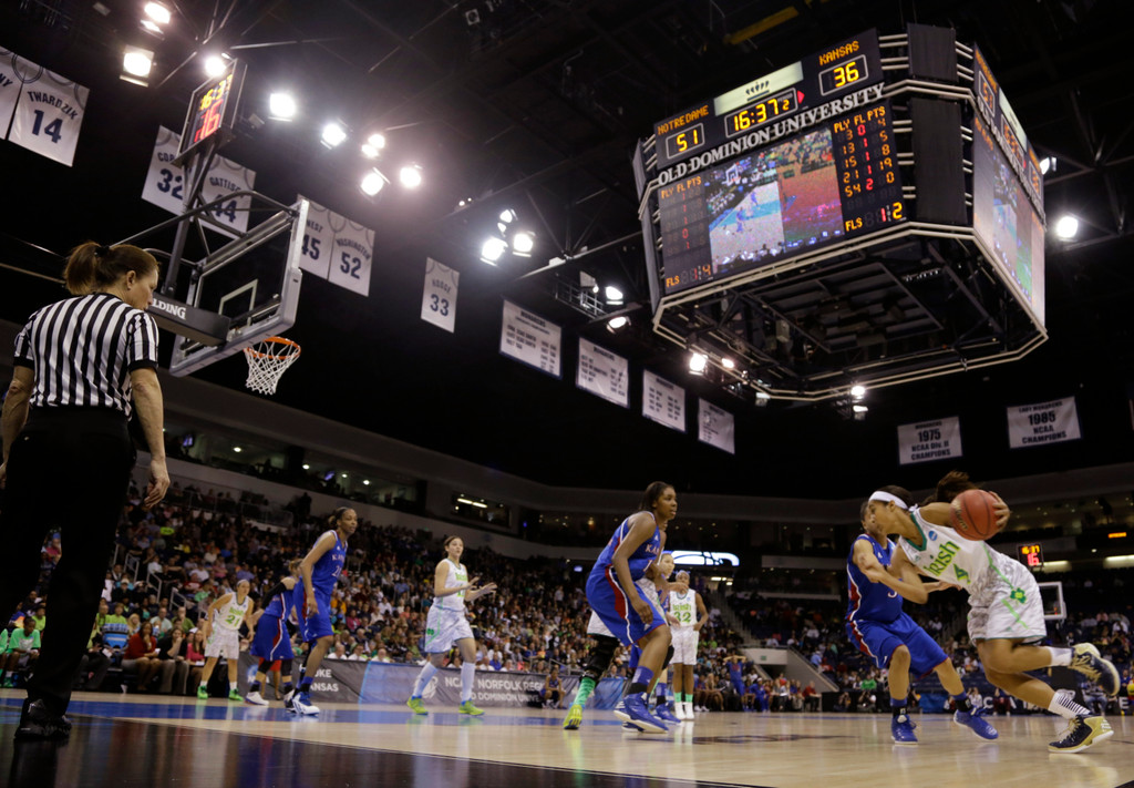 A Season in Photos: 2012-13 Notre Dame Women's Basketball
