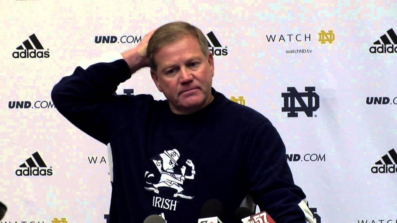 Coach Kelly Media Session - Nov. 7, 2013