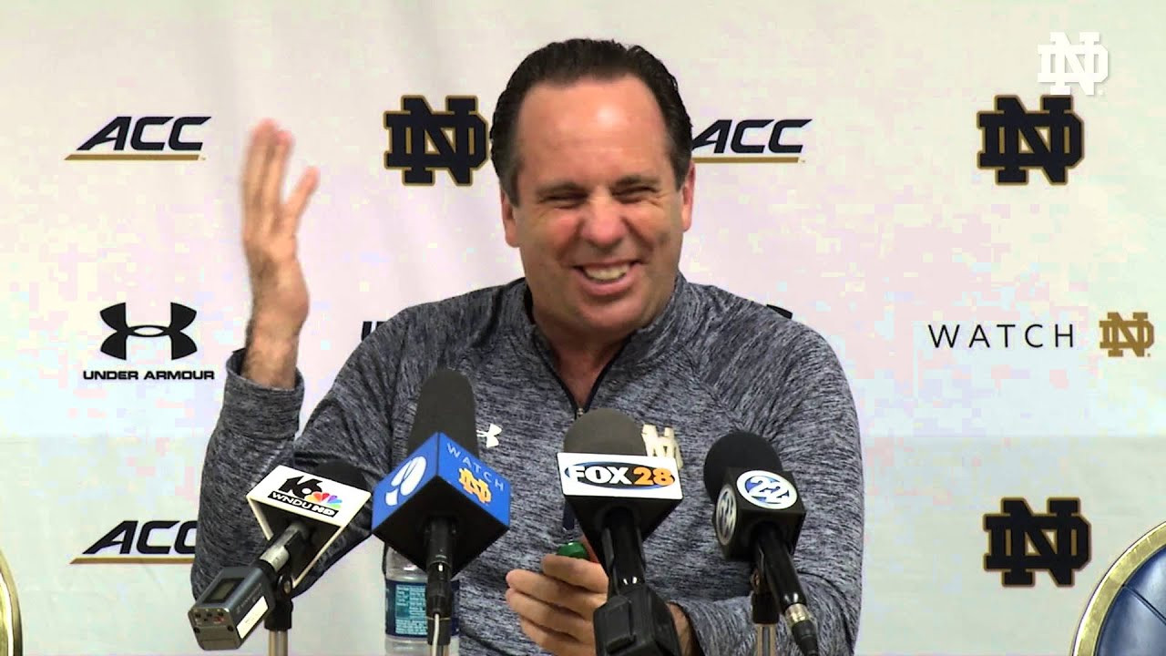 Mike Brey Post Season Presser