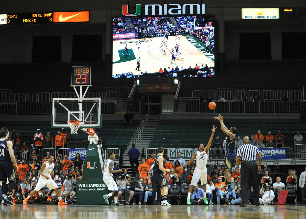 Men's Basketball at Miami