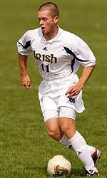 Tony Megna scored in at 20:17 on Monday vs. Northwestern, posting the second goal in Notre Dame's 2-0 victory.