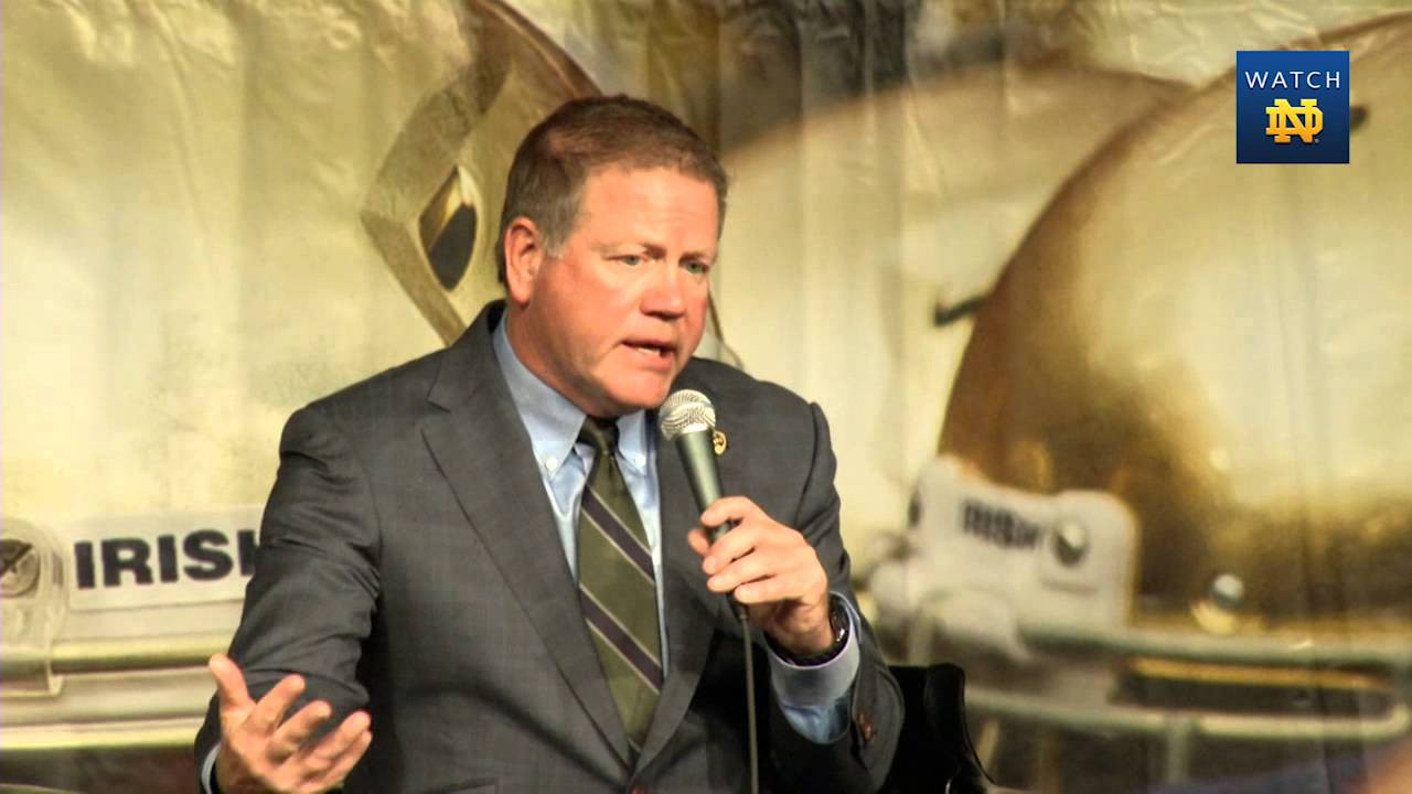 FB - Coach Kelly at Stanford Luncheon