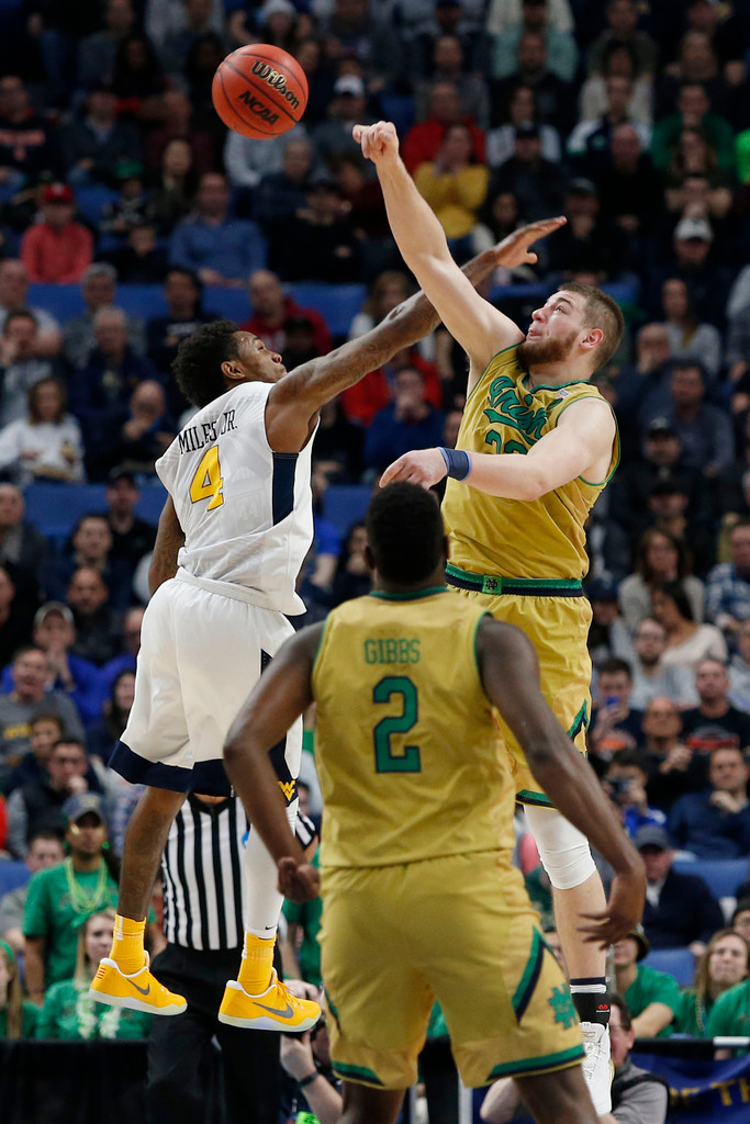 Notre Dame 71, West Virginia 83 (NCAA Second Round)