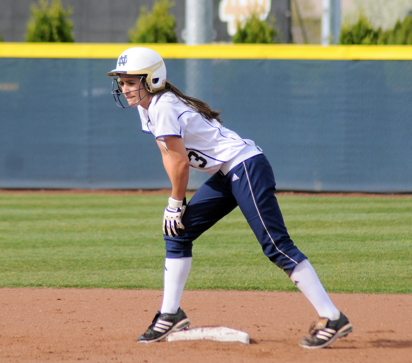 Alexa Maldonado saved the day with a late-inning, two-RBI single in Notre Dame's win over Miami (Ohio).