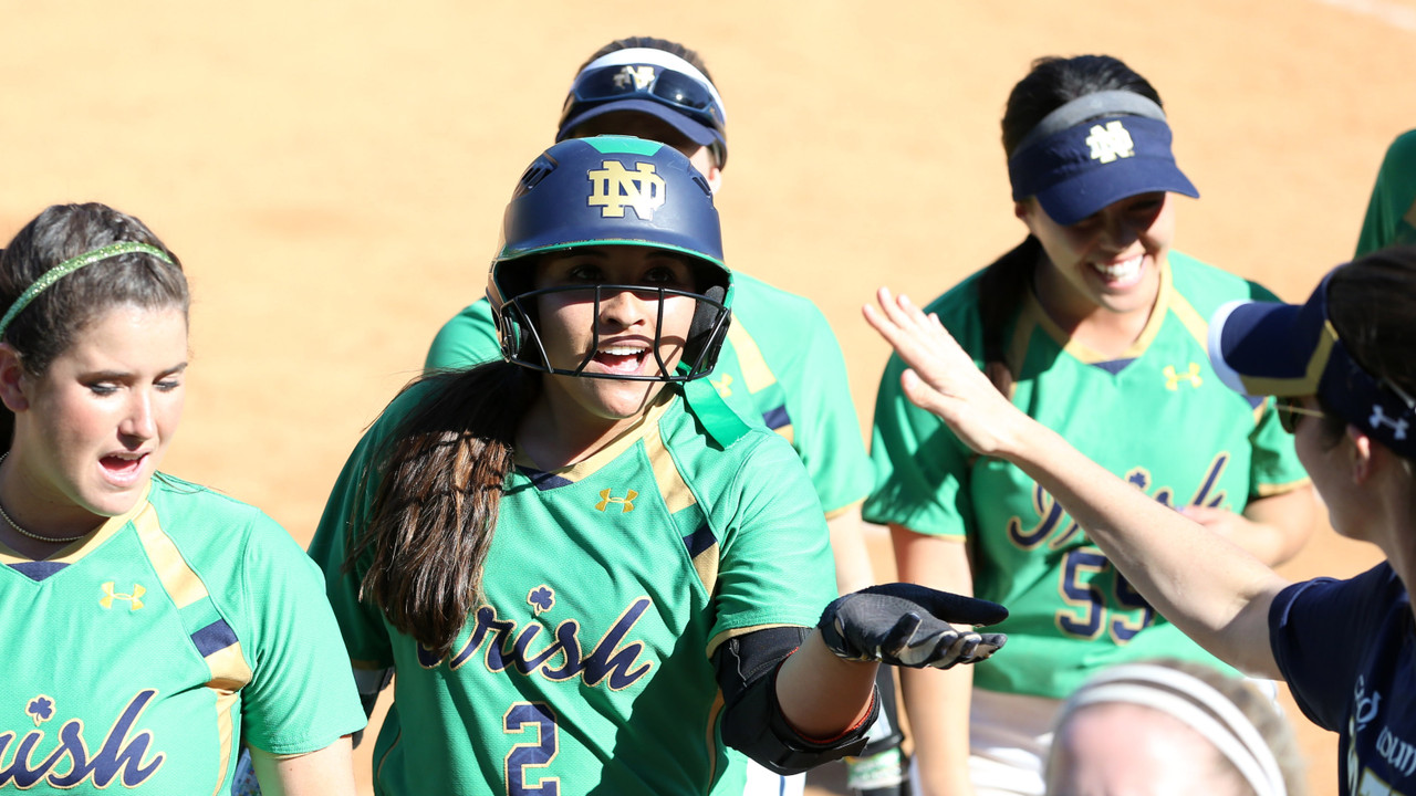 Micaela Arizmendi cleared the bases with a grand slam in the top of the fifth inning on Monday at North Carolina