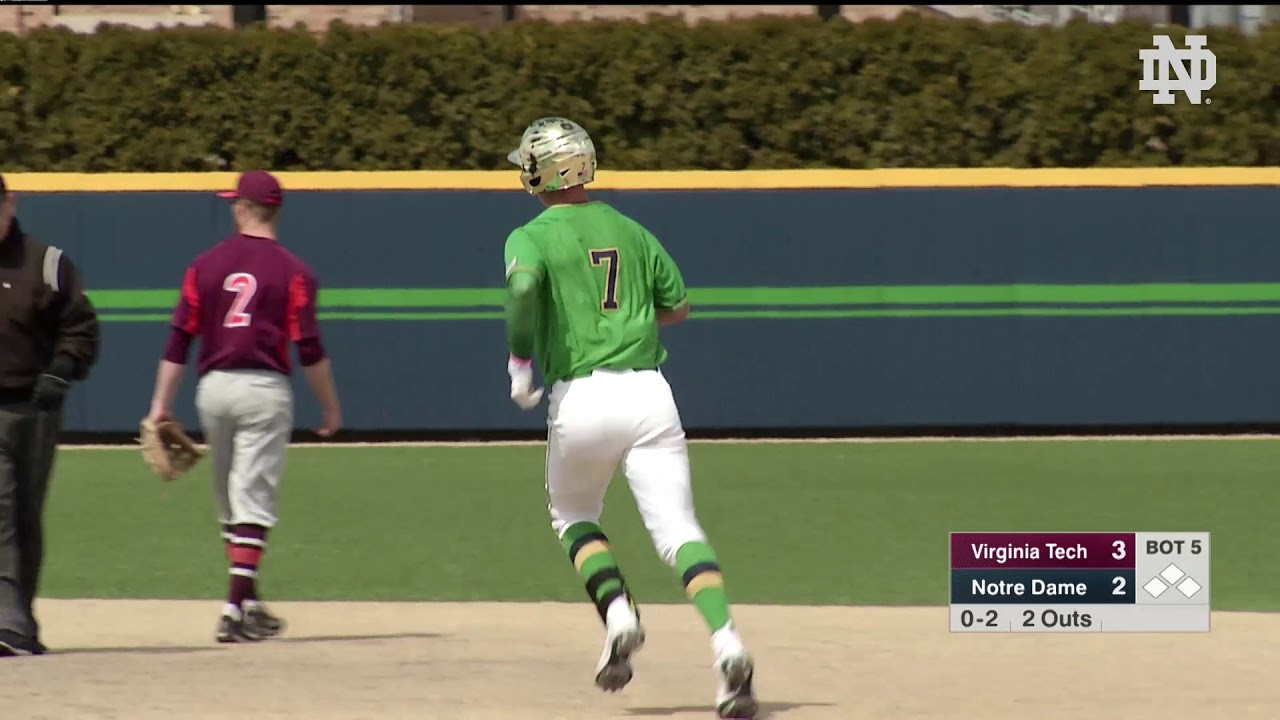 Highlights | @NDBaseball vs Virginia Tech - Game #3 (2018)