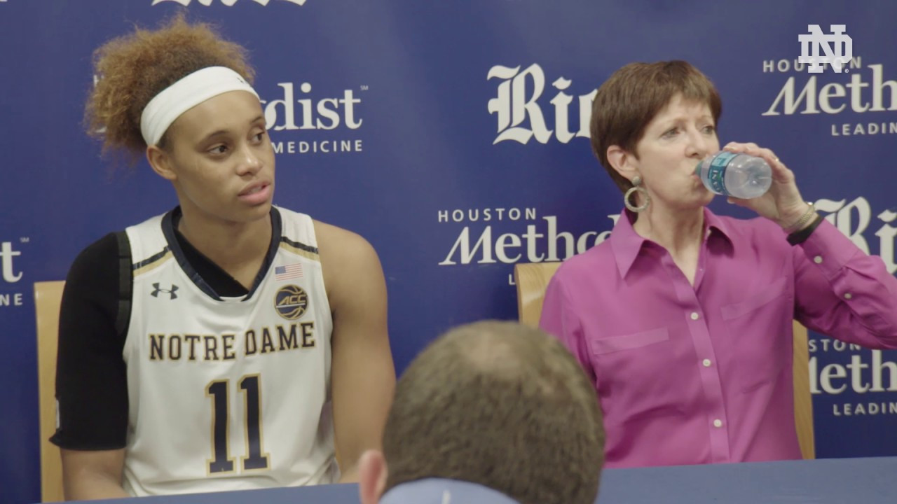 Muffet McGraw Post-Game Press Conference - UL-Lafayette