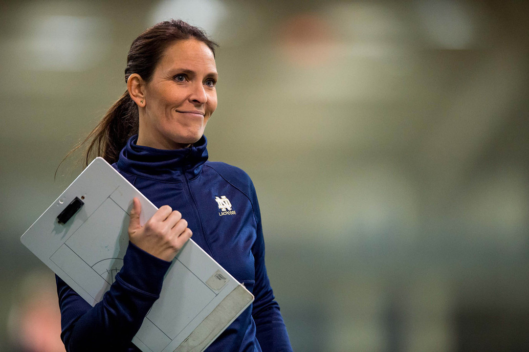 Christine Halfpenny has led the Irish to the NCAA Championship in each of her first four years at Notre Dame.