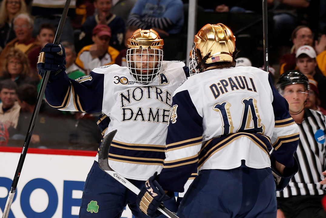 Bryan Rust had a goal and an assist in the 4-3 overtime loss to St. Cloud State.