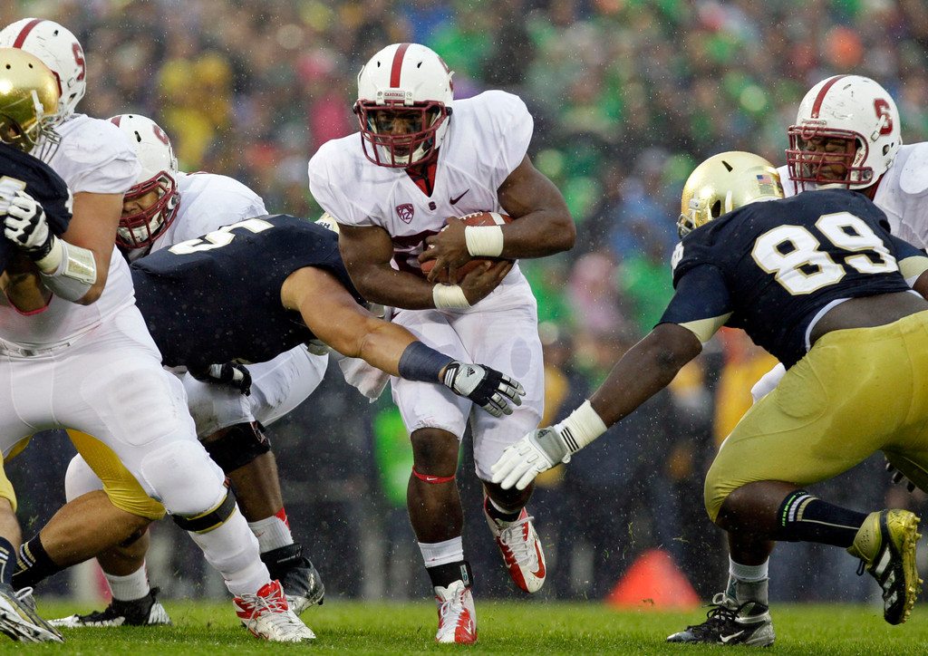 Defense, #7 Irish Stop #17 Stanford, 20-13 in OT (AP)