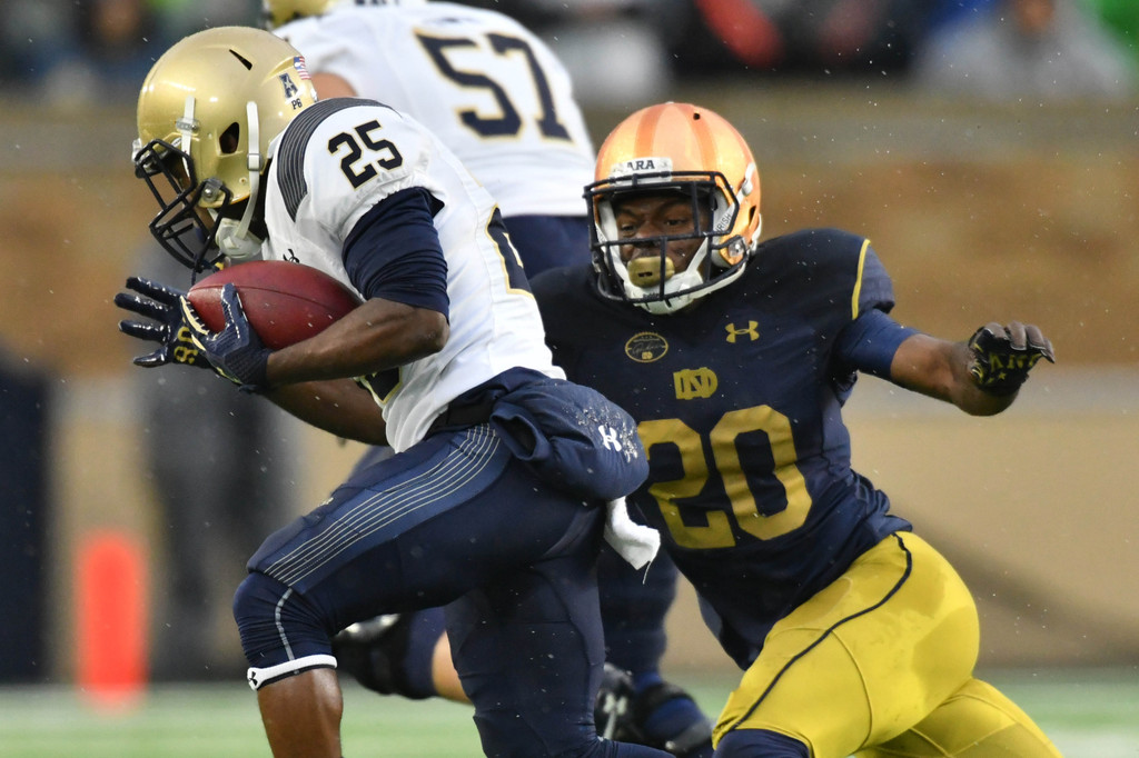 Notre Dame vs. Navy (USATSI)